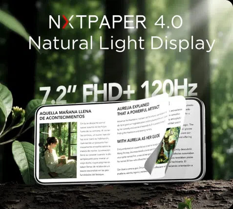 NXTPAPER 4.0 Natural Light Display